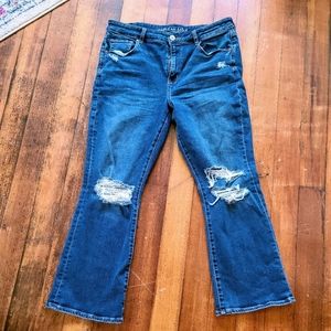 American Eagle skinny crop jeans